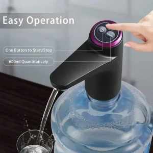 5 Gallon Water Dispenser: USB Rechargeable  Pump