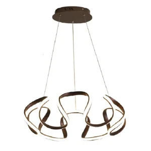 Modern Pendant Light Nordic Twisted Led Chandelier