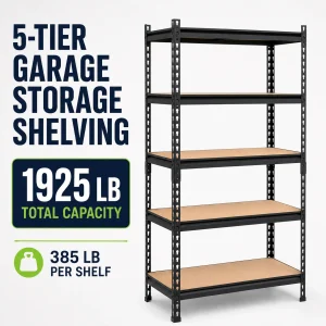 5-Tier Garage Storage Shelving Unit