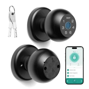 Viladepot Ball Shaped Smart Lock Fingerprint Door Lock