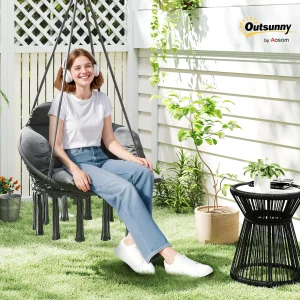 Hanging Hammock Chair with Cushion