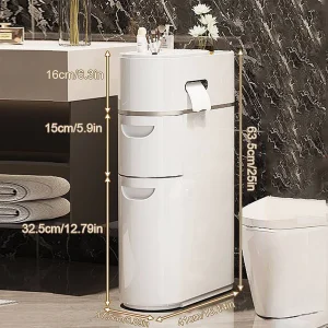 Tiers Narrow Storage Cabinet